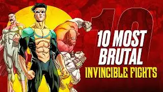 Ranking the 10 MOST BRUTAL Invincible Fights of ALL TIME (Comics vs. Show)