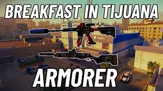 Payday 2 - Breakfast In Tijuana DSOD Solo NoAI/Downs/Assets/Jokers/Uppers - Armorer DMR/Sniper Build
