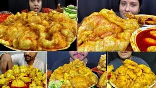 Very Oily mutton fat curry with rice and egg roast curry eating show 