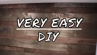 How to make a pallet wall