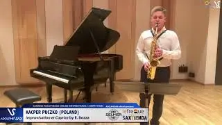 Kacper PUCZKO plays Improvisation et caprice by E. Bozza #adolphesax