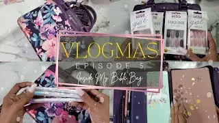 Vlogmas: Day 5 | Inside My Bible Bag