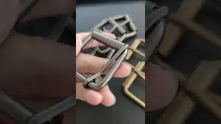 40mm Antique Brass Silver Metal Roller Buckles #carosung #custom #belt #buckle #beltbuckle #buckles