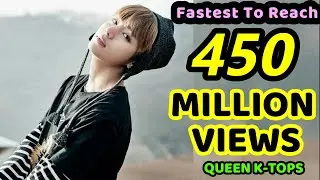 TOP 32 Fastest Kpop Groups MVs To Reach 450 Million Views