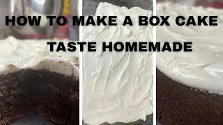 How to Make Boxed Chocolate Cake Taste Homemade