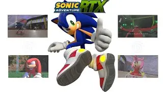 CUTSCENE SHOWCASE Sonic Adventure RTX 4K || NVIDIA 4070 TI