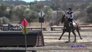 107XC Victoria Klein on Valdess Des Loges SR Training Cross Country Twin Rivers Ranch September 2017
