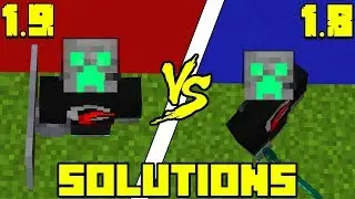 SOLUTIONS TO FIX Minecraft PVP (1.8 VS 1.9 Combat)