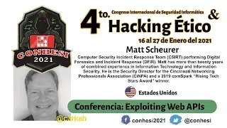 Conference: Exploiting Web APIs