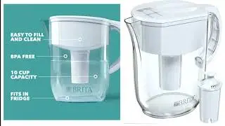 Brita Jarra de filtro de agua,  grande de 10 taza.