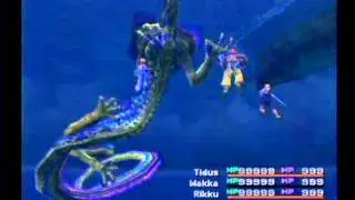 FFX Timed Battles - Shinryu in 1:20