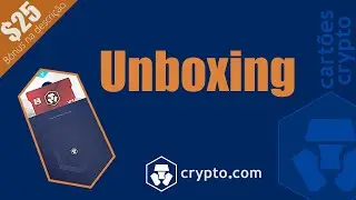 Cart&atilde;o de metal VISA Ruby da Crypto.com e B&ocirc;nus de $25!! #Shorts