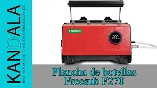 Prensa botellas sublimación Freesub f270
