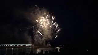 Салют на день города. Великий Новгород