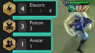 4 Electric + Olaf Carry  | Teamfight Tactics Gameplay [Deutsch][9.23]