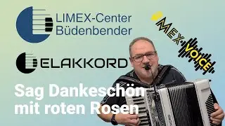 Sag Dankeschön mit roten Rosen mit dem ELAKKORD