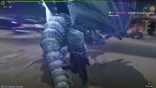 Monster Hunter Frontier - First White Monoblos Fight