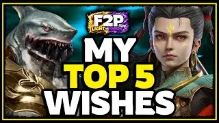 My TOP 5 HEROES 💛 Did I Get them?! 💥 Light vs Dark [F2P 2026] ✤ Watcher of Realms