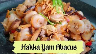 Hakka Yam Abacus/suan pan zi/How to make hakka yam abacus/Hakka Yam Abacus Recipes
