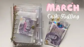 MARCH CASH ENVELOPE STUFFING  #2🌷 SINKING FUNDS AND CASH ENVELOPES | MONTHLY BUDGET