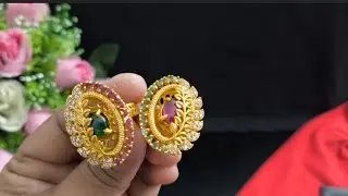 Premium quality antique jimiki collection at best price. #jimikicollection #earrings