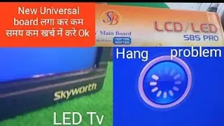 New Universal board VS.T56u11.2 Instalation skyworth led tv 