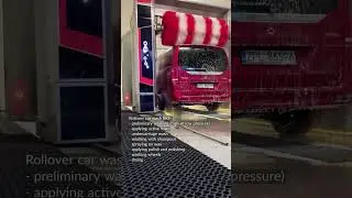 Rollover car wash BKF #car #carwash #cleaning #myjnia #auto #clean #carwashing #machine