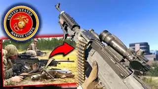 U.S. Marines Heavy Hitter M240B Loadout in Battlefield 6 Gameplay