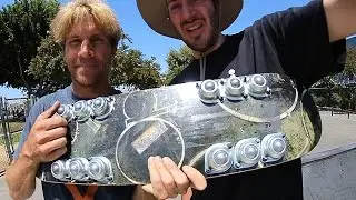 MOST UNPREDICTABLE SKATEBOARD?! | YOU MAKE IT WE SKATE IT EP 18