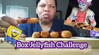 🔥Challenge @MukbangMermaid 🔥Box Jellyfish Challenge🔥