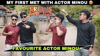 First Time Meeting with Favourite Kuki Actor Minou 😱 Dreams Come True 😍​⁠@KimruthJangmol