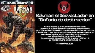 BATMAN THE DEVASTATOR # 1 [ESP] [2017] DARK NIGHTS METAL (Tie-In)
