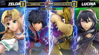 Regular Bairs #398 - SSBU Doubles - Round Robin - Slasher & Alo! vs. Summerhays & Bishi Boshi