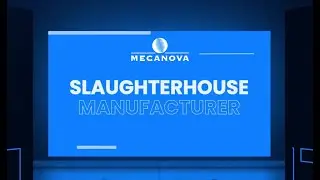 MECANOVA ||| European SLAUGHTERHOUSE Manufacturer with High Quality Machinery |||