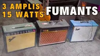 Comparaison maison | (Fender Princeton, Vox AC15, Supro Saturn Reverb) @Zedem-LaZoneMusicale