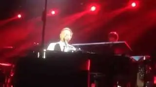 Gary Barlow Forever Love. In full. In Dubai. Sorry about the camera work!