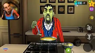 Scary Stranger 3D - New SOUP LEVEL & MIND CONTROL | Gameplay Walkthrough | Android Gameplay HD