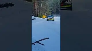 Vinterpokalen Rally sm 2024 Sandviken.  #volvoinsports  #volvo  #rallysport  #rallysm