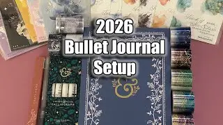 2026 Bullet Journal Collections Setup and Decorating