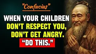 When Your Children Disrespect You, Do THIS &ndash; 7 Effective Ways to Regain Respect. Confucius