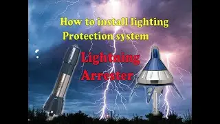 How To Install Lighting Arrester| Lighting Arrester | Indelec  ESE Lightning Conductor | Electrical