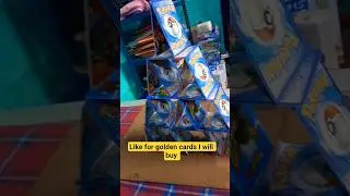 Pok&eacute;mon cards tower , like for golden Pok&eacute;mon cards I will buy it #like and subscribe #Pok&eacute;mon