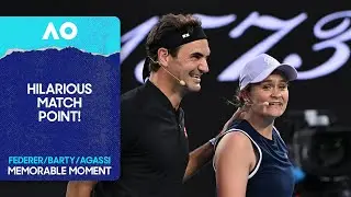 Federer Finishes the Match in Style | Opening Ceremony | Australian Open 2026