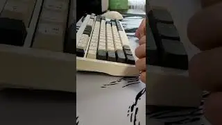Тайпинг/Typing GMK 87, Akko Silver Pro V3
