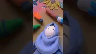 I made my own clay cartoon🌻🦄. Dm to create your costume too🌷🌿...#clay art