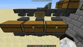Minecraft expandable storage solutions with hoppers and chests