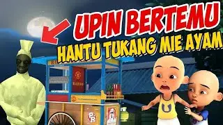 Upin ipin Bertemu Hantu Tukang mie Ayam , ipin takut ! GTA Lucu