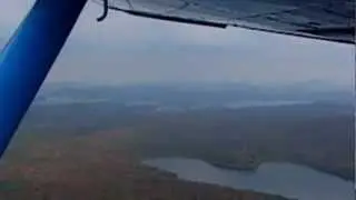 Flying over the Fulton Chain - Adirondack Park