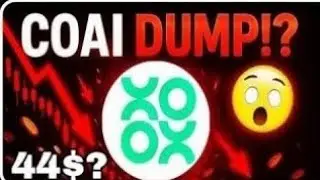 Coai Crypto Why Dump Regular 😭 ?? Coai Coin News Today | Coai Crypto New Latest Update