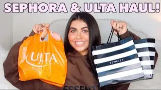 *HUGE* SPRING SEPHORA & ULTA HAUL! (So much stuff) *springbreak 2021*